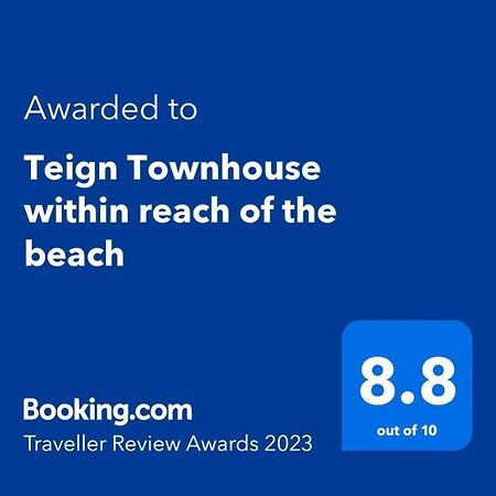 Teign Townhouse Within Reach Of The Beach Teignmouth Eksteriør billede